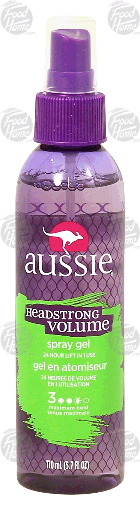 Aussie Headstrong Volume spray gel, 24 hour lift in 1 use, maximum hold Full-Size Picture